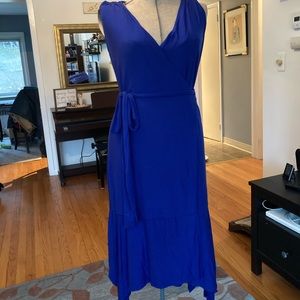 Athleta modal wrap dress